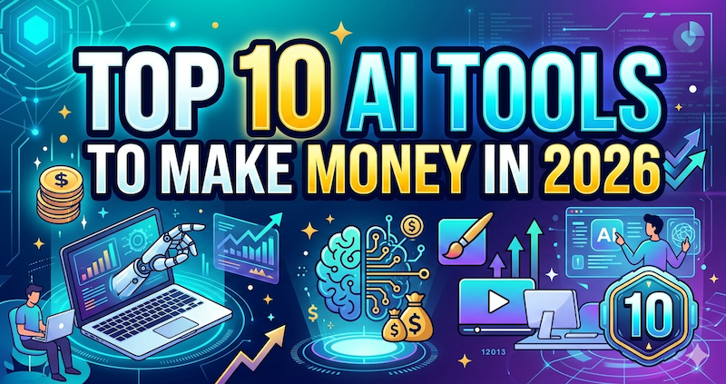 AI tools for making money in 2026 - ChatGPT, Midjourney, Jasper and other artificial intelligence applications