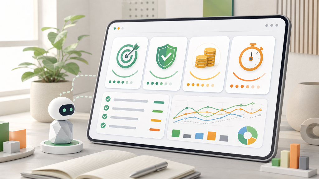 AI agent A/B testing evaluation dashboard